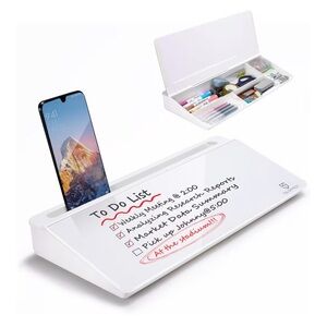 Desktop Whiteboard -Glass Dry Erase Board